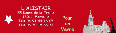 L'Alistair
						 55 route de la treille
						13011 Marseille
						04 91 44 16 05